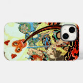 SAMURAI FIGHTMONSTER Case-Mate iPhone CASE (Achterkant (horizontaal))