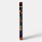 SAMURAI FIGHTMONSTER Case-Mate iPhone CASE (Achterkant / Links)