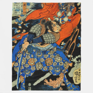 SAMURAI FIGHTMONSTER FLEECE DEKEN