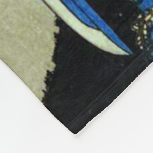 SAMURAI FIGHTMONSTER FLEECE DEKEN (Hoek)