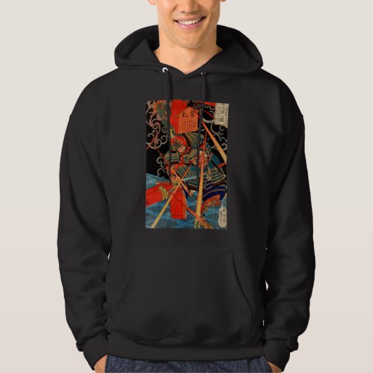 SAMURAI FIGHTMONSTER HOODIE (Voorkant)