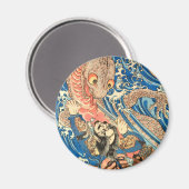 SAMURAI FIGHTMONSTER MAGNEET (Voorkant / Achterkant)