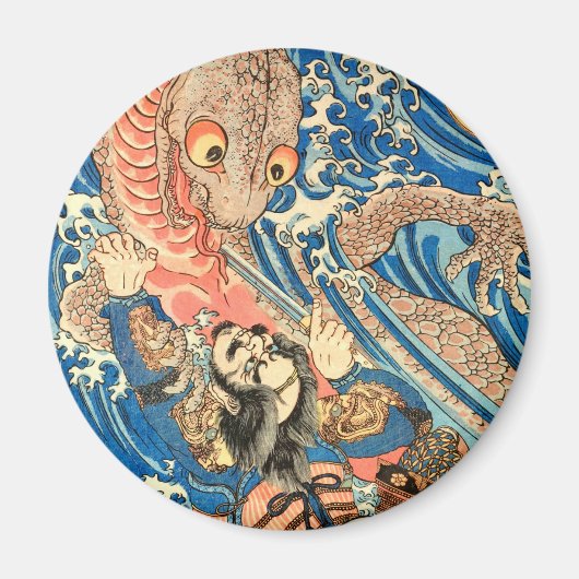 SAMURAI FIGHTMONSTER MAGNEET (Voorkant)