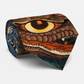 SAMURAI FIGHTSNAKE STROPDAS (Opgerold)