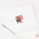 Samurai Flag Sticker (Envelop)