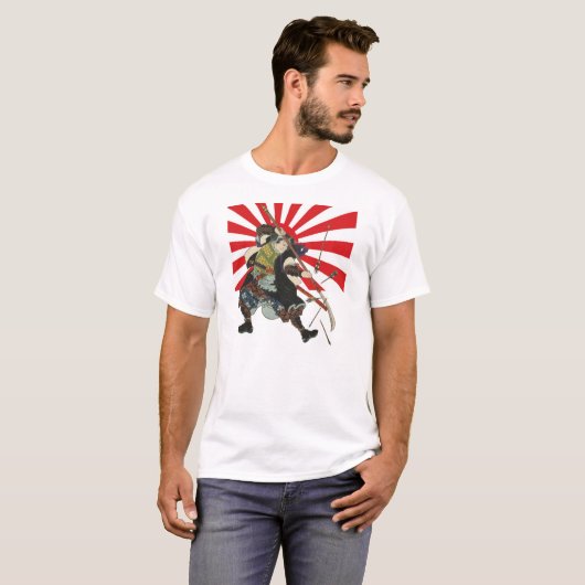 Samurai Flag T-shirt (Voorkant volledig)