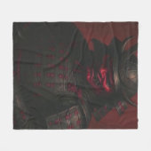 Samurai Fleece Deken (Voorkant (Horizontaal))
