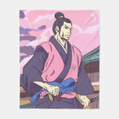 samurai fleece deken (Voorkant)