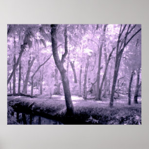 Samurai Forest Poster