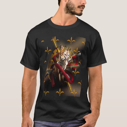 Samurai Fox T-shirt (Voorkant)
