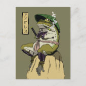 Samurai Frog: Bewaker van de Lotus Briefkaart (Voorkant)