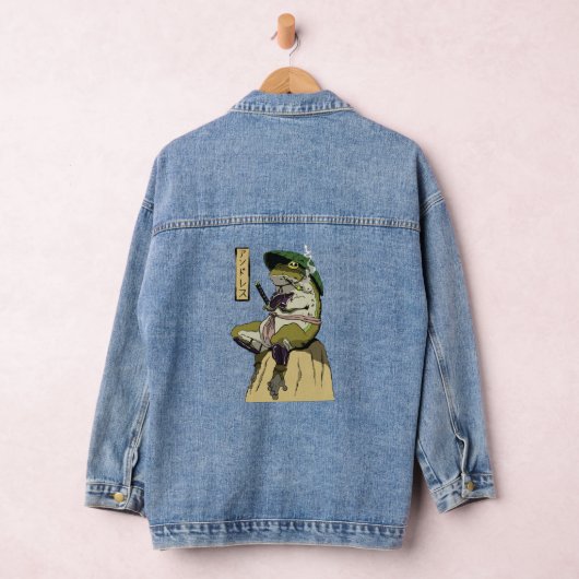 Samurai Frog: Bewaker van de Lotus Denim Jacket (Hangar)