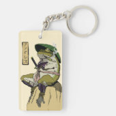 Samurai Frog: Bewaker van de Lotus Sleutelhanger (achterkant)