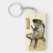 Samurai Frog: Bewaker van de Lotus Sleutelhanger (Voorkant)