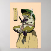 Samurai Frog Poster (Voorkant)