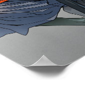 Samurai Frog Poster (Hoek)