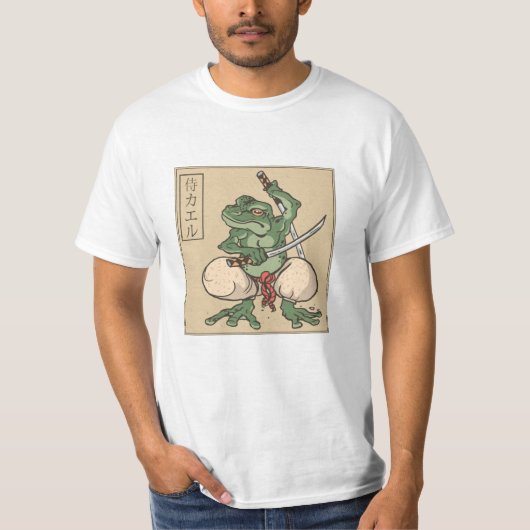 SAMURAI FROG T-SHIRT (Voorkant)