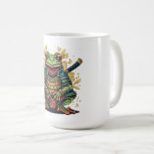 Samurai frog warrior Classic Mug Koffiemok (Voorkant rechts)