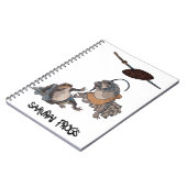 SAMURAI FROGS SCENE #1 NOTITIEBOEK (Linkerzijde)