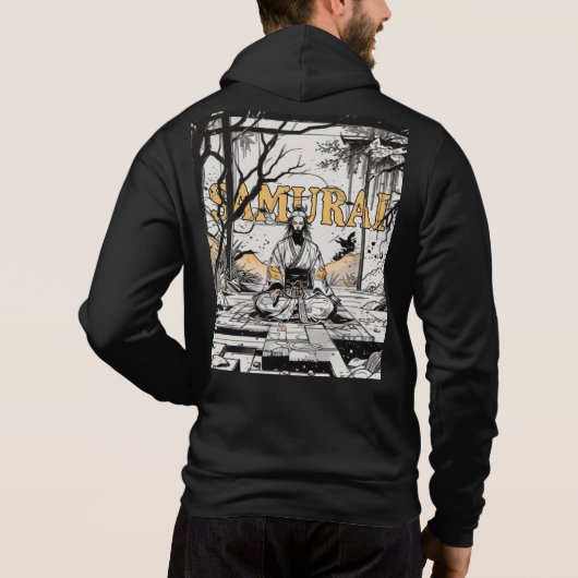 Samurai Full Zip Hoodie (Achterkant)