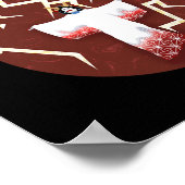 Samurai Geest Boo Groovy Schattige Geest Grappige Poster (Hoek)