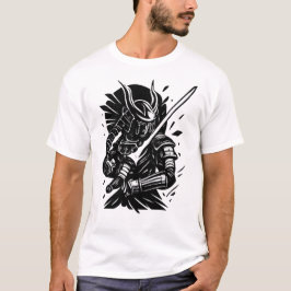 Samurai-geest: de kunst van kracht en eer t-shirt