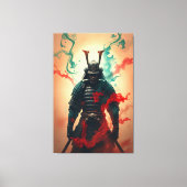Samurai Geest: Eer en Mysterie Canvas Afdruk (Voorkant)