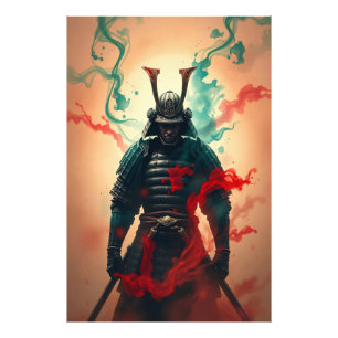 Samurai Geest: Eer en Mysterie Foto Afdruk