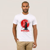 Samurai Geest - Krijger van Discipline en Eer T-shirt (Voorkant volledig)