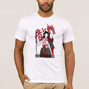 Samurai Geisha T-shirt