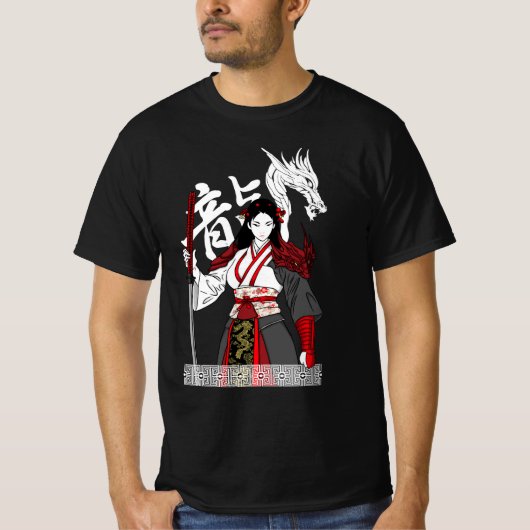Samurai Geisha T-shirt (Voorkant)