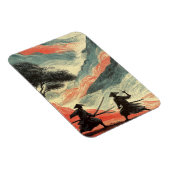 SAMURAI GEVECHT MAGNEET (Rechterzijde)