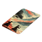 SAMURAI GEVECHT MAGNEET (Linkerzijde)