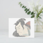 Samurai gevlekt briefkaart (Staand voorkant)