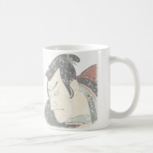 Samurai gevlekt koffiemok (Rechts)