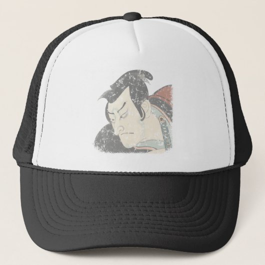 Samurai gevlekt trucker pet (Voorkant)