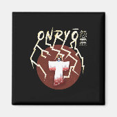 Samurai Ghost Boo Groovy Schattige Ghost Funny Hal Magneet (Voorkant)