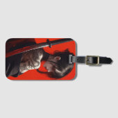 Samurai gir bagagelabel (Voorkant (horizontaal))