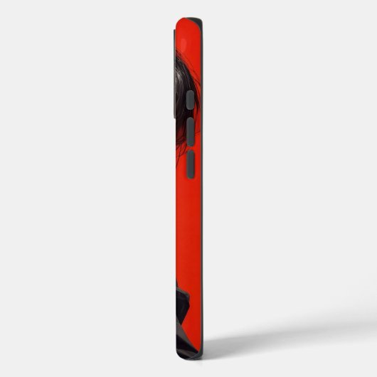 Samurai girl  Case-Mate iPhone case (Achterkant / Links)