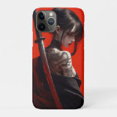 Samurai girl Case-Mate iPhone case (Achterkant)