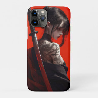 Samurai girl  Case-Mate iPhone case