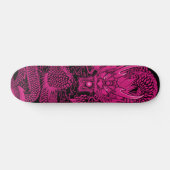 Samurai Girl One Pink Element Custom Pro Deck Skateboard (Horizontaal)