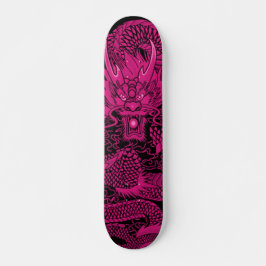 Samurai Girl One Pink Element Custom Pro Deck Skateboard