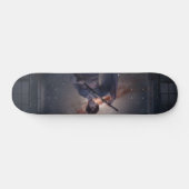 Samurai Girl Persoonlijk Skateboard (Horizontaal)