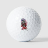 Samurai Golf Balls Golfballen (Voorkant)
