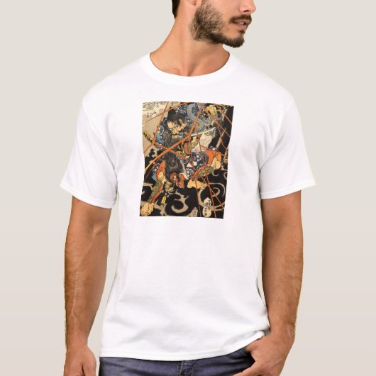 Samurai Grappling Monster T-shirt (Voorkant)