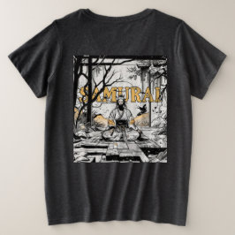 Samurai Grote Maat T-shirt