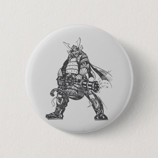 Samurai Gunner Ronde Button 5,7 Cm (Voorkant)