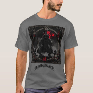 Samurai gym krijger  t-shirt