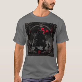 Samurai gym krijger  t-shirt